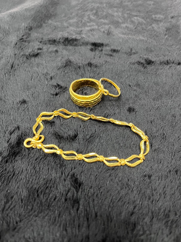 當鋪流當黃金，流當金飾，黃金流當品